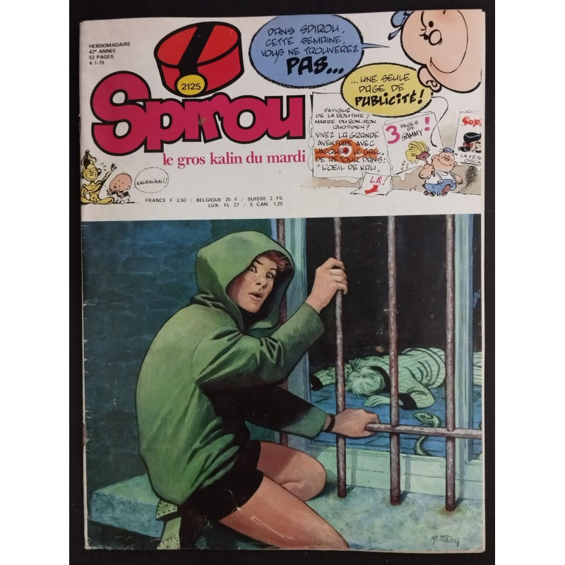 Revue Le Journal de Spirou N° 2125
