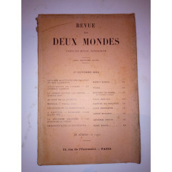 Revue des deux mondes 1 Octobre 1939