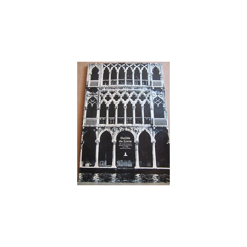 Guilde du livre lausanne Bulletin mensuel n6 Juin 1965 30ème année