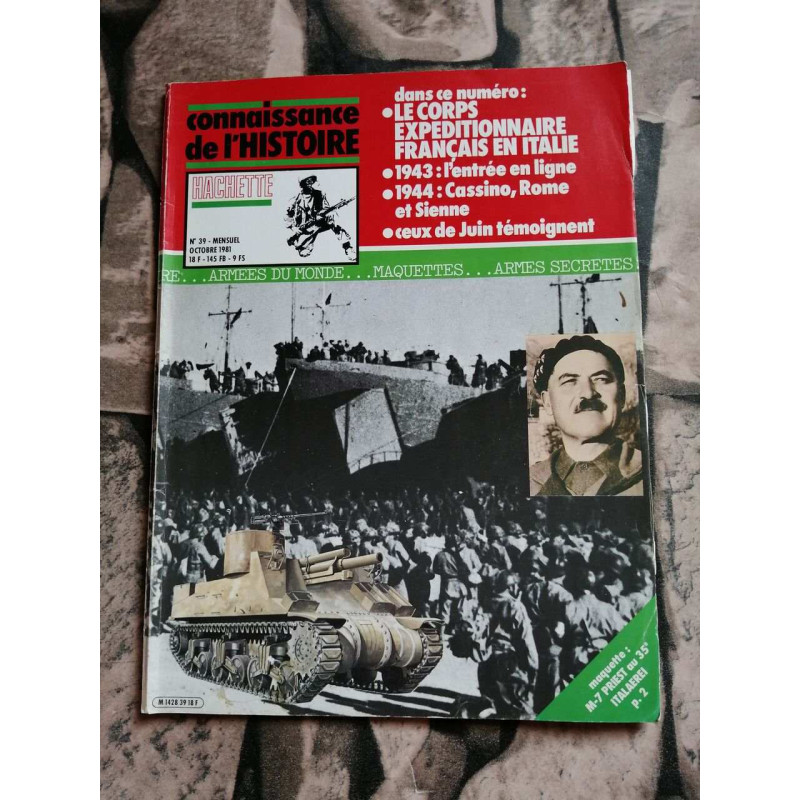 Connaissance de l'Histoire - Numéro 39 de octobre 1981