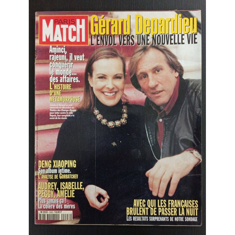 Revue Paris Match N° 2493