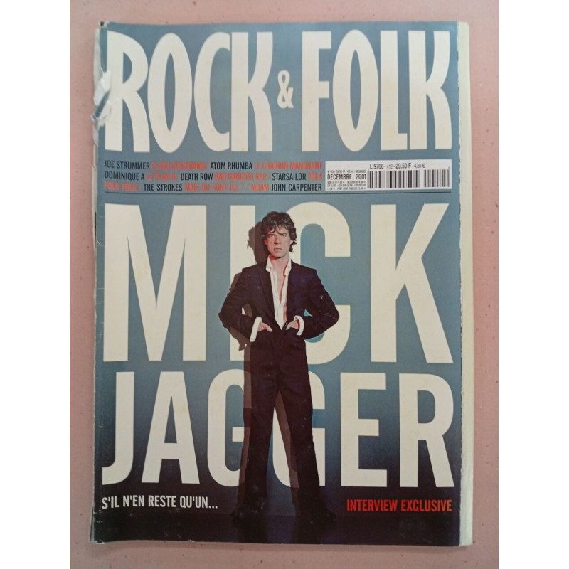 Revue Rock et Folk N° 412