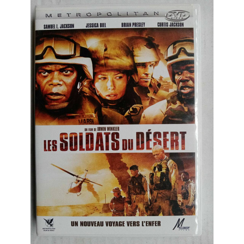 Les soldats du désert Samuel L. Jackson Jessica Biel DVD simple