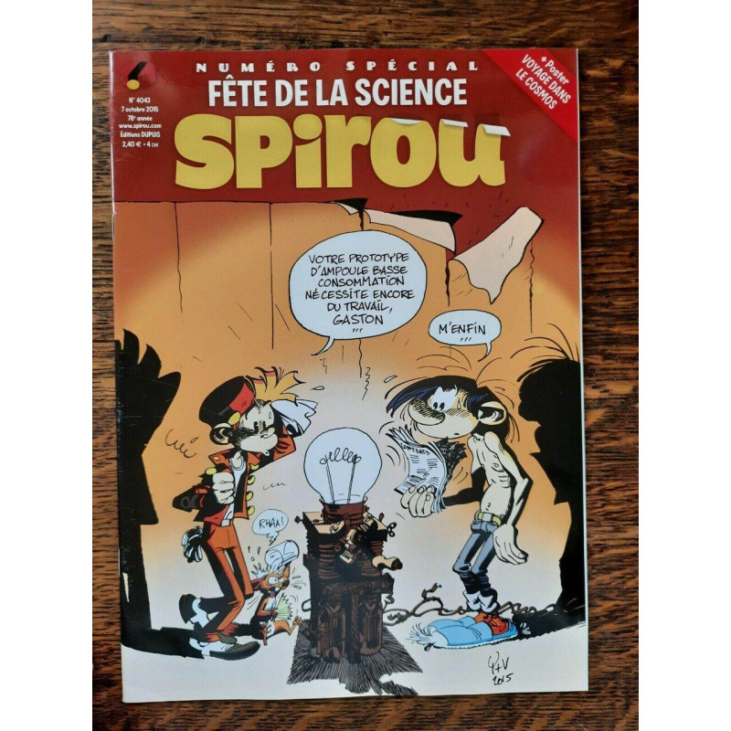 Spirou n 4043 7 octobre 2015
