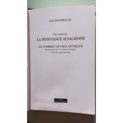 Au coeur de la resistance alsacienne