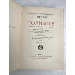 Corneille - théâtre Tome I