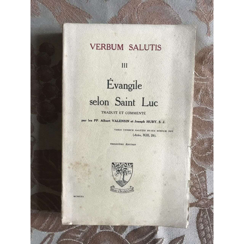 III Évangile selon Saint Jean