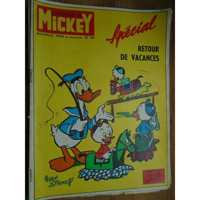 Le journal de Mickey hebdomadaire n 749