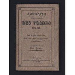 Annuaire statistique et administratif des VOSGES pour 1843