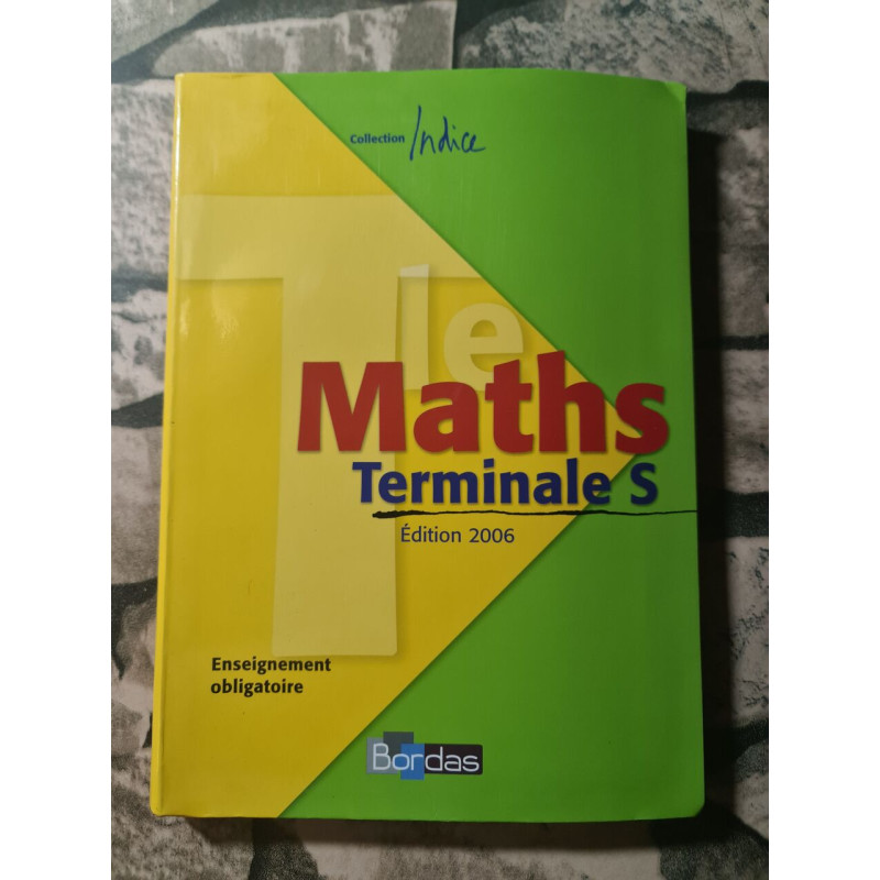 Maths Terminale S obligatoire