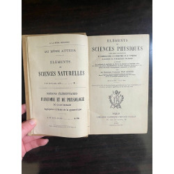 dr g Van gelder éléments de Sciences physiques Librairie Fernand...