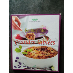 Livre recettes petits plats pour grande tablees