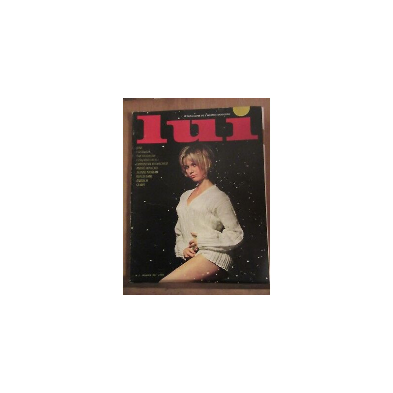 lui le magazine moderne n2 Janvier 1964 siné casanova bradbury