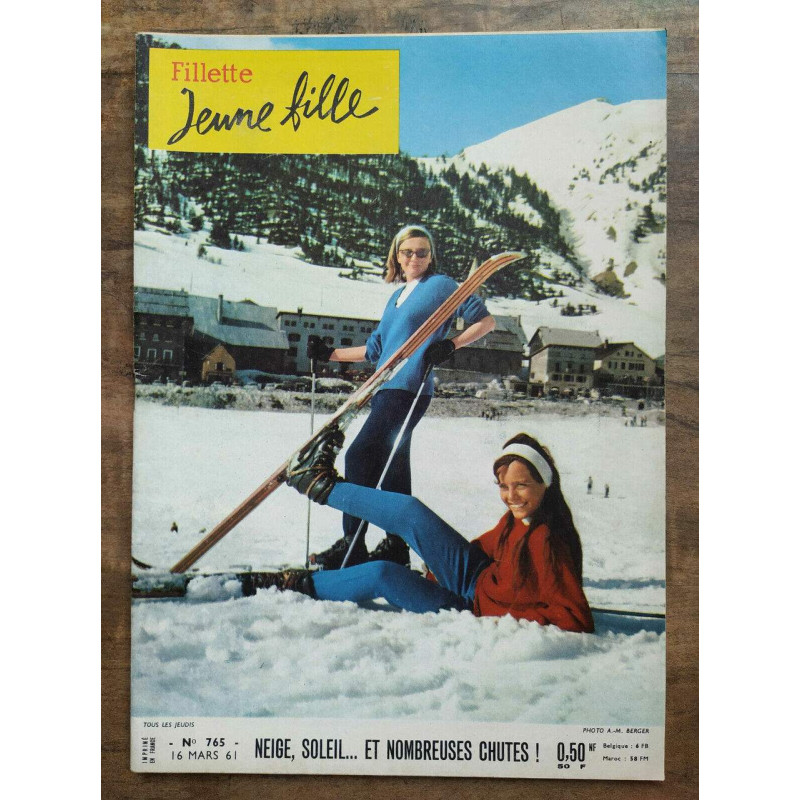 Fillette jeune fille n765 16 Mars 1961