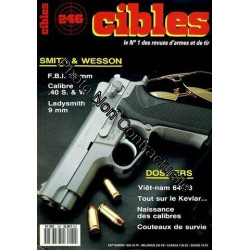 Cibles N° 246 : Smith et Wesson : Fbi 10mm Calibre .40 S&w...