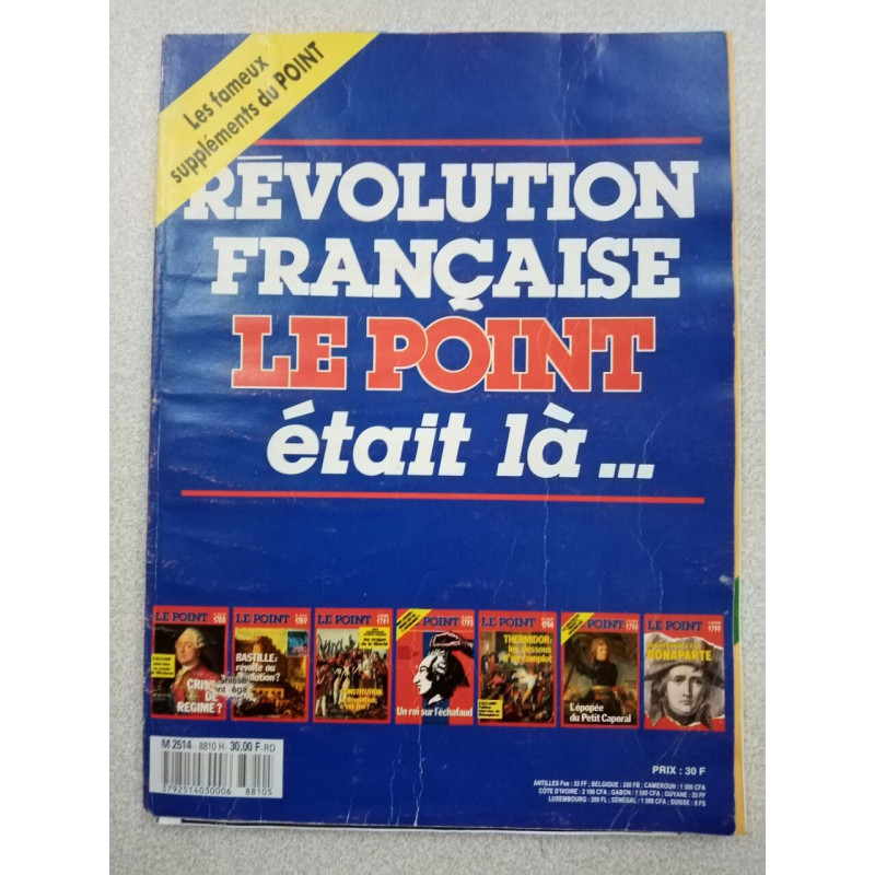 Revue Le Point n° 8810 H