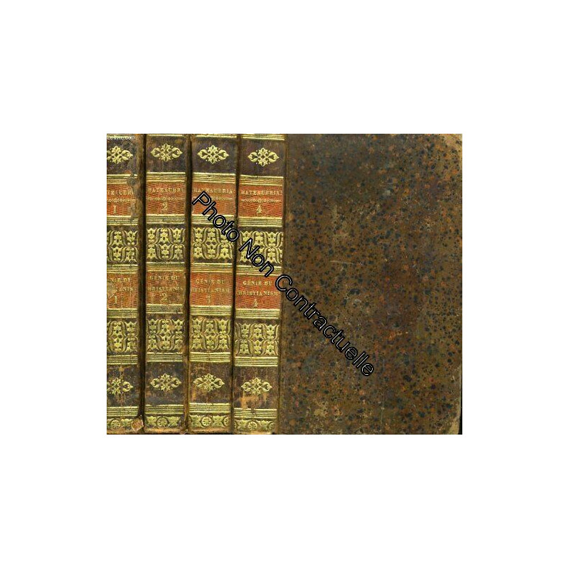 Oeuvres de M. le Vicomte de CHATEAUBRIAND tomes 3 et 4 en un...