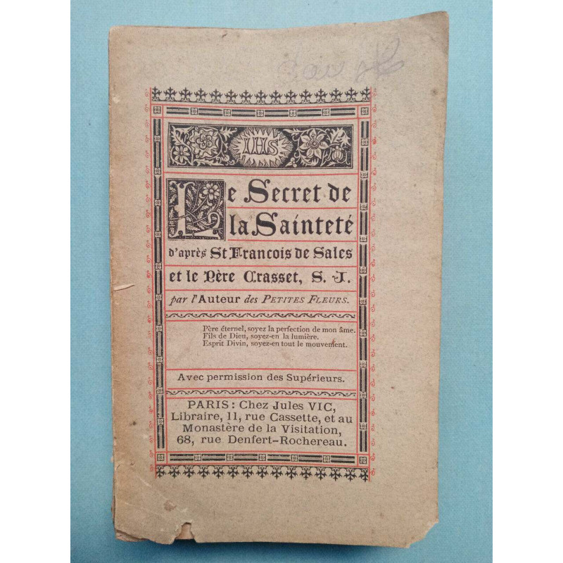 Le Secret de la Sainteté - St Francois de Sales Chez Jules VIC