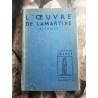 L'œuvre de Lamartine