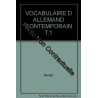 Vocabulaire allemand contemporain
