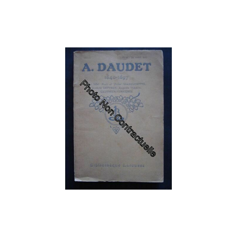 Alphonse Daudet 1840-1897