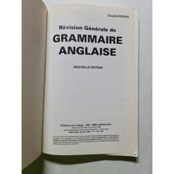 Révision Générale de GRAMMAIRE ANGLAISE