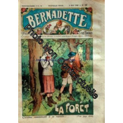 BERNADETTE [No 436] du 08/05/1938 - LA FORET