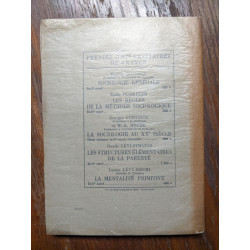 Manuel de sociologie tome premier