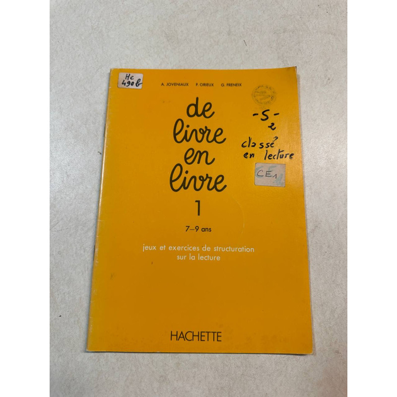 De livre en livre 1