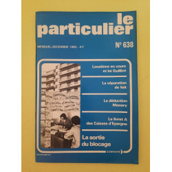 Le Particulier n 638 Décembre 1982