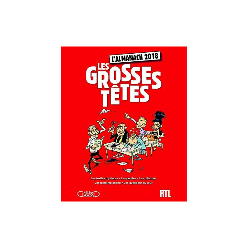L'almanach des Grosses Têtes 2018
