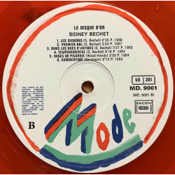 Le Disque D'Or De Sidney Bechet