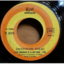 Je T'aime Au Présent / C'est Dimanche Et Il Fait Beau