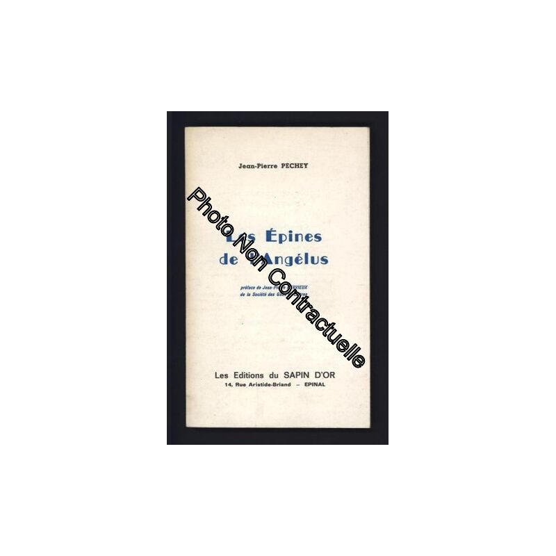 Les Epines de l'Angélus