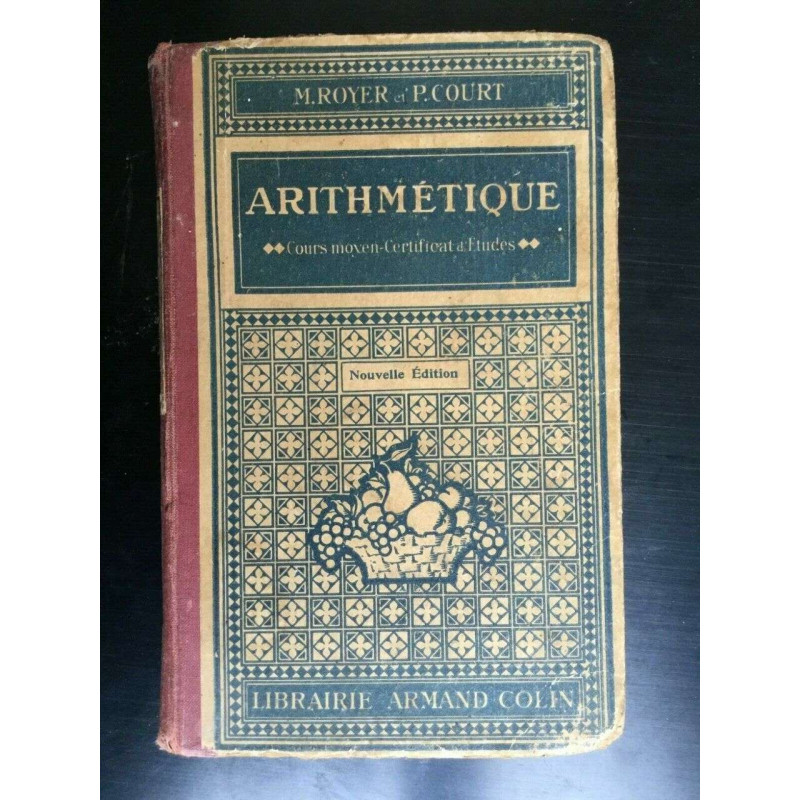 m Royer et p court arithmétique Armand colin