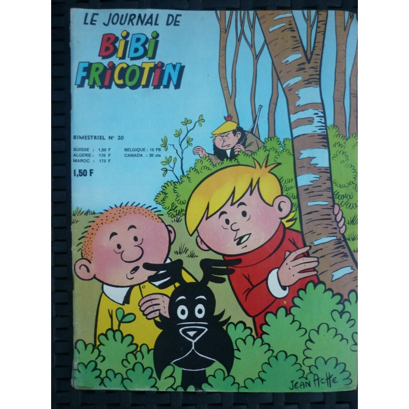 Bibi Fricotin n20 bimestriel Société Parisienne d'edition 01 02