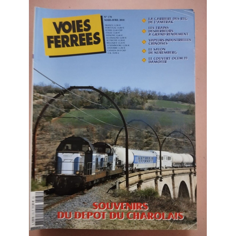 Revue Voies Ferrées N° 178