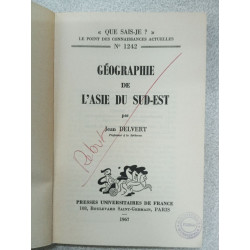 Que sais je? Géographie de l'Asie du sud-est