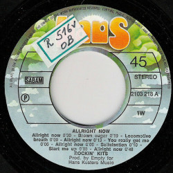 Allright Now / Poor Left Shoe Boogie