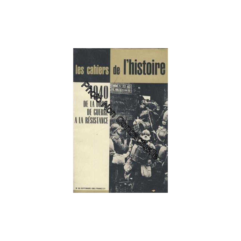 1940 de la drole de guerre a la resistance