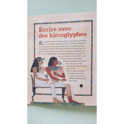 Écrire avec des hiéroglyphes