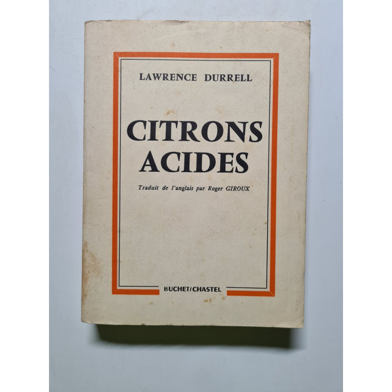 Citrons acides