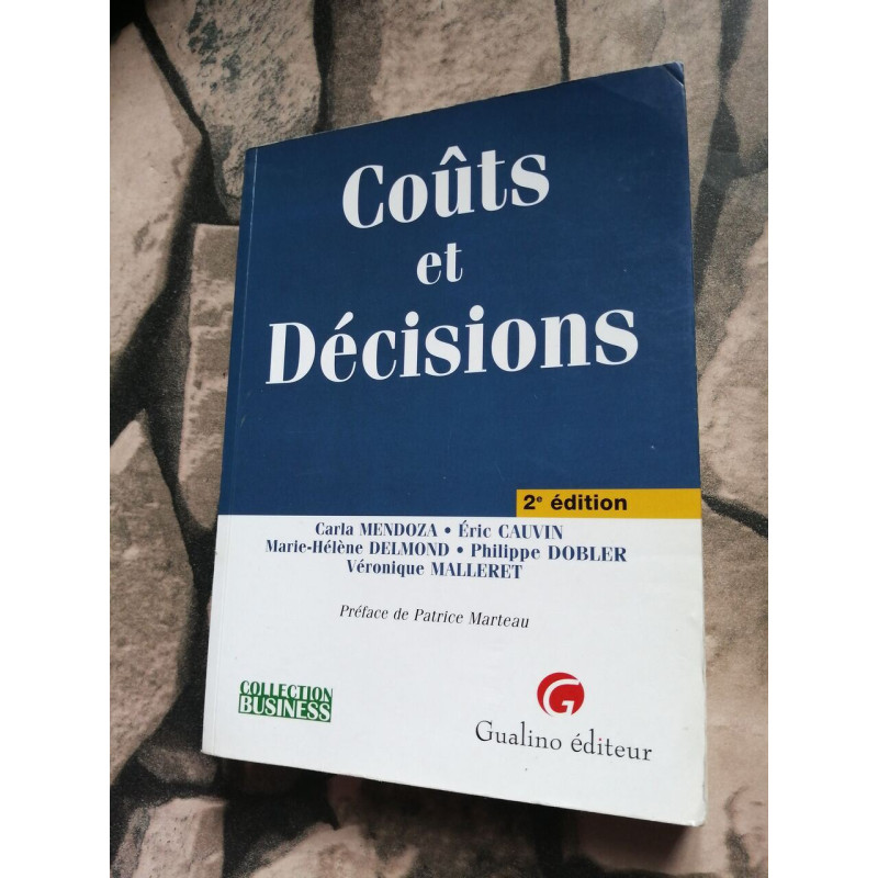 Coûts et décisions