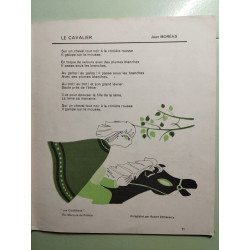 Chants et récitations diffusées par la radio scolaire 1959-60 +...