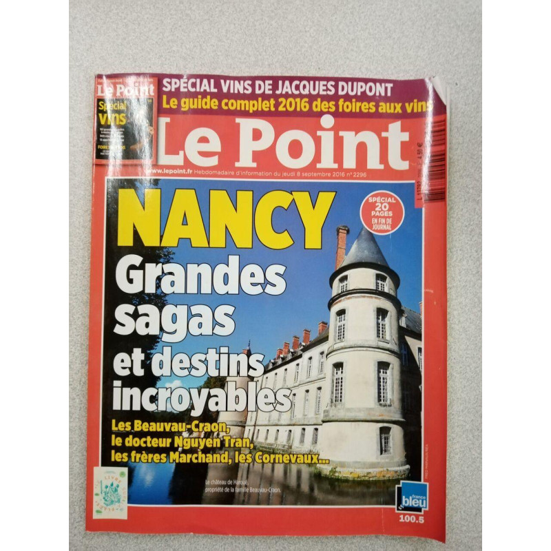 Revue Le Point N° 2296