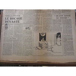 Les Lettres Françaises n124 6 Septembre 1946 paulhan peynet effel...