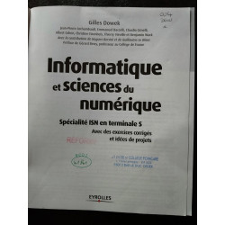 Informatique et sciences du numerique