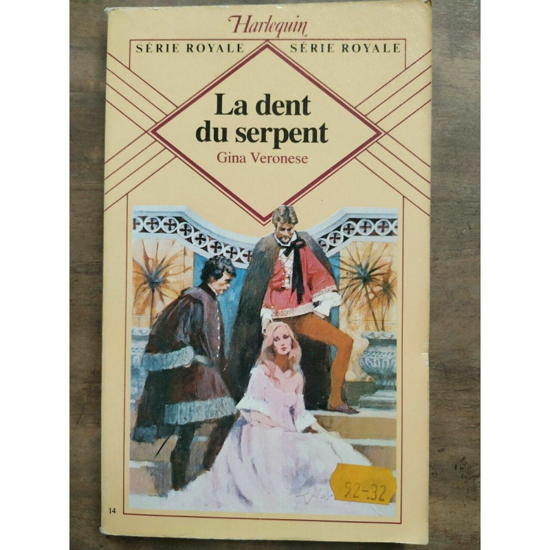 La dent du serpent Série Royale Nº 14 harlequin 1980