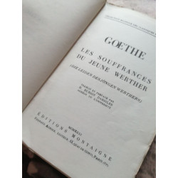 Les Souffrances du Jeune Werther
