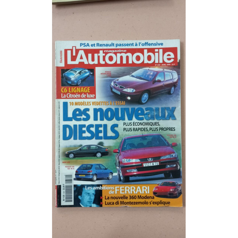 Revue L'automobile Magazine N° 634